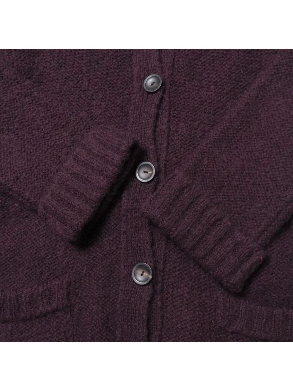 Gucci Vintage Knit Belted Long Cardigan Coat Mohair Blend